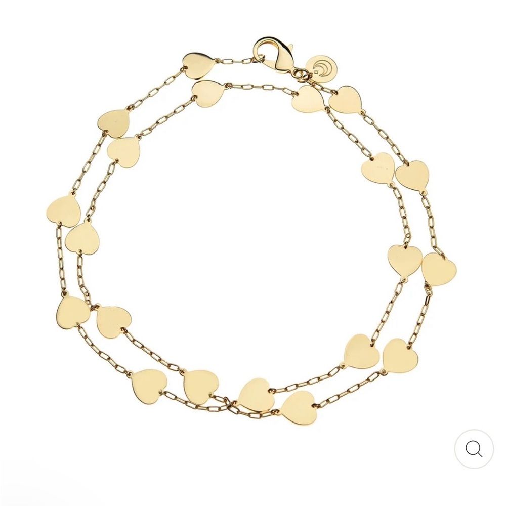 Jane Win

LOVE PIECES OF MY HEART DOUBLE WRAP CHAIN NECKLACE